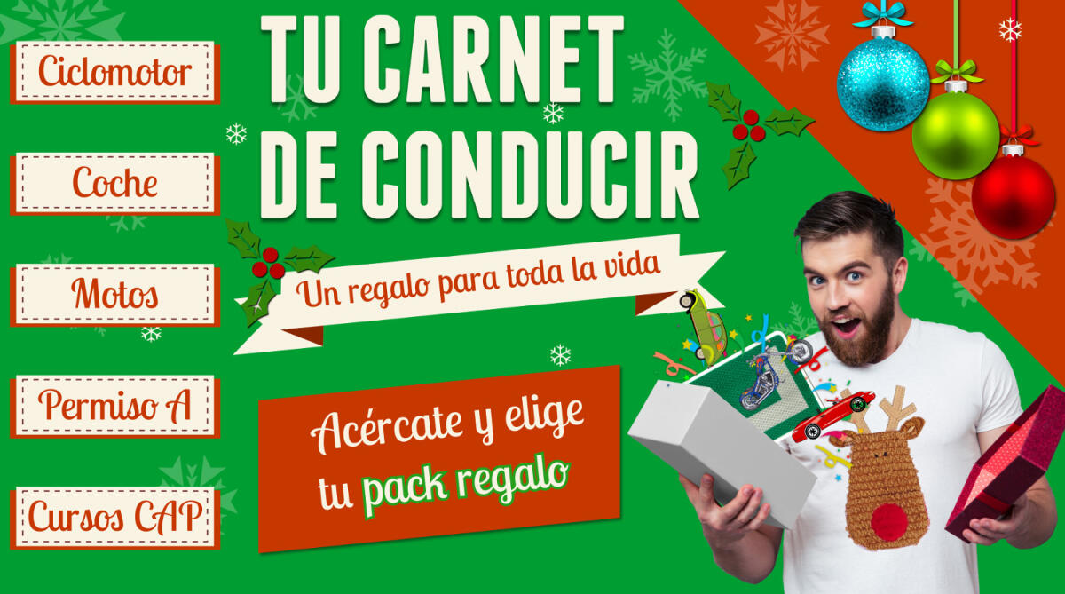 Regala el carnet de conducir esta navidad!!